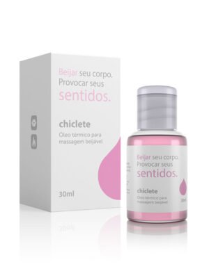 Óleo Beijável Função Hot Sentidos Chiclete - 30 ml