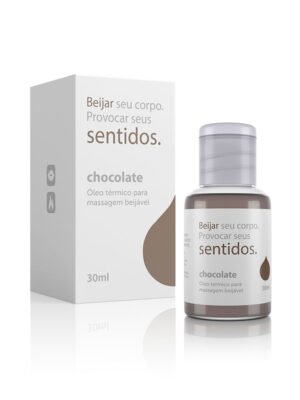 Óleo Beijável Função Hot Sentidos Chocolate - 30 ml