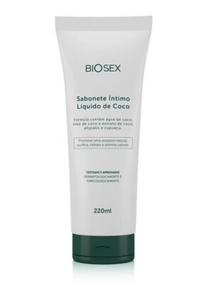 Sabonete Íntimo Líquido de Coco Biosex - 220 ml