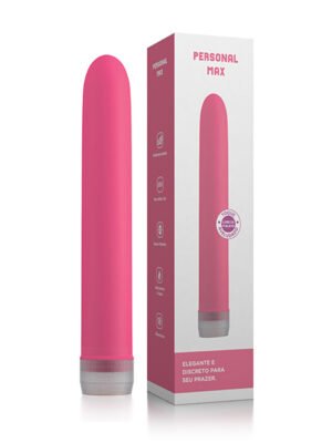 Vibrador multivelocidade Personal Max - Rosa