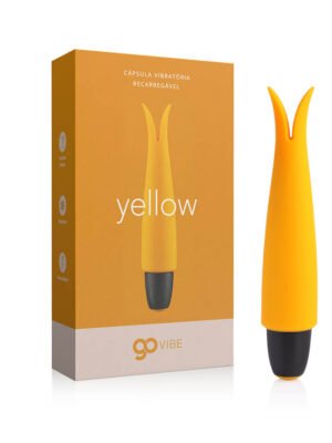 Cápsula Vibratória Recarregável Go Vibe Yellow