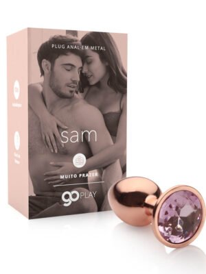 Plug Anal Metal Go Play Sam - Rose Gold
