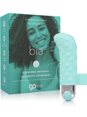 Dedeira Vibratória Recarregável Go Vibe Bia - 9,1cm x 3cm
