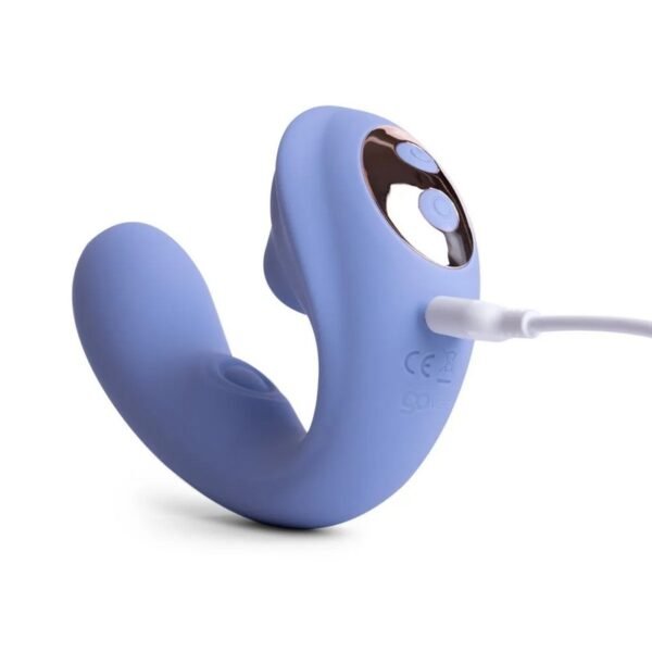 Estimulador de Clitóris Recarregável Go Vibe Yes - Sugador, Vibrador e Flapping