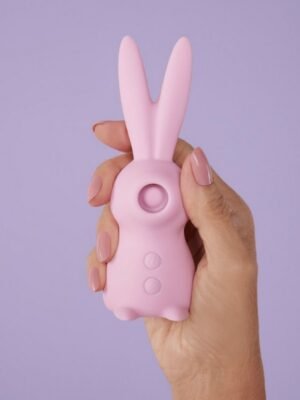 Estimulador de Clitóris Recarregável Magic Rabbit 3 em 1 - Rosa por Ingrid Guimarães