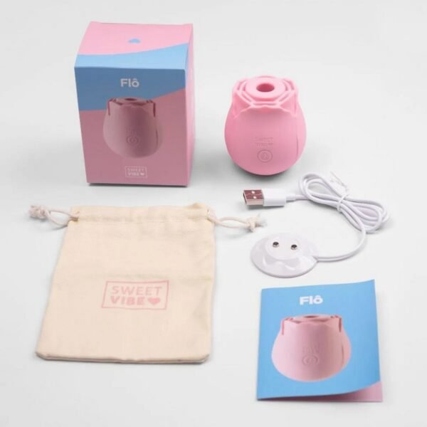 Estimulador de Clitóris Recarregável Sweet Vibe Flô - A Sós