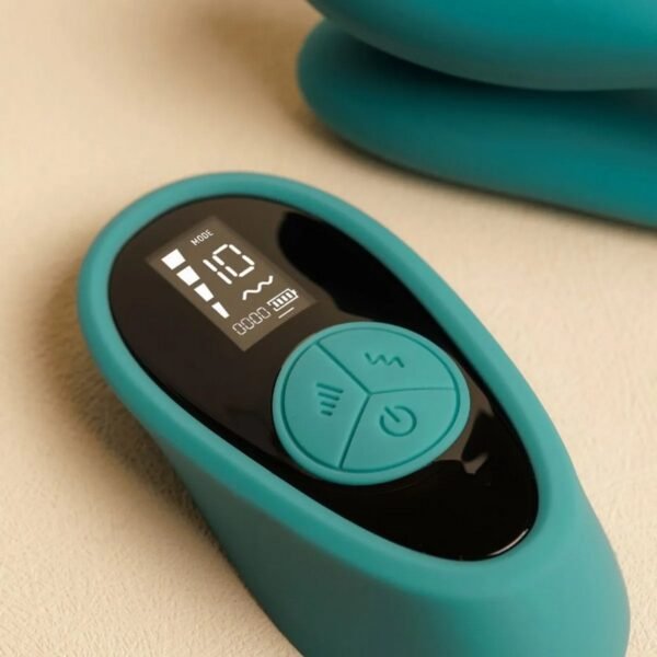 Vibrador Recarregável Sensevibe Digital Couple com controle remoto