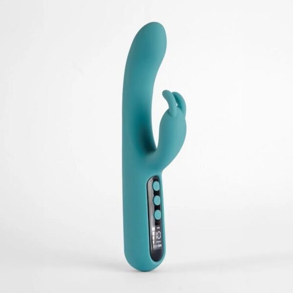 Vibrador Recarregável Sensevibe Digital Rabbit com estimulador de clitóris