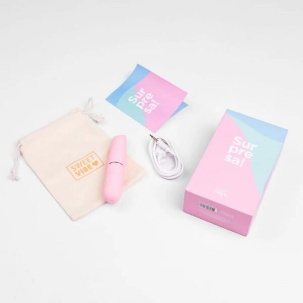 Vibrador Recarregável Sweet Vibe Surpresa - A Sós
