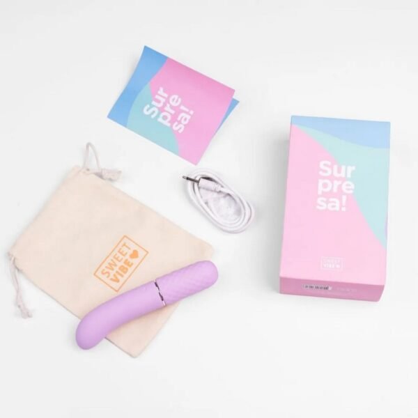 Vibrador Recarregável Sweet Vibe Surpresa - A Sós