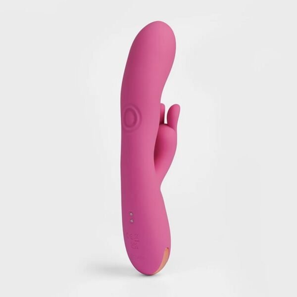 Vibrador e Estimulador Recarregável Go Vibe Jazz com estimulador de ponto G
