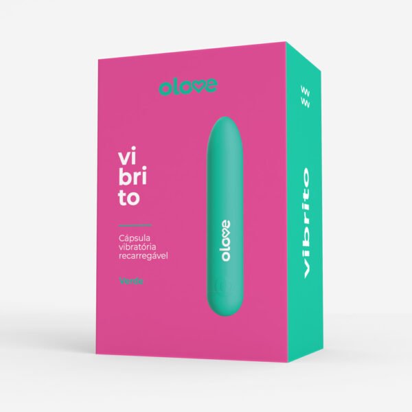 2-1000x1000-VIBRITO-VERDE Cápsula Vibratória Recarregável Olove Vibrito - Verde