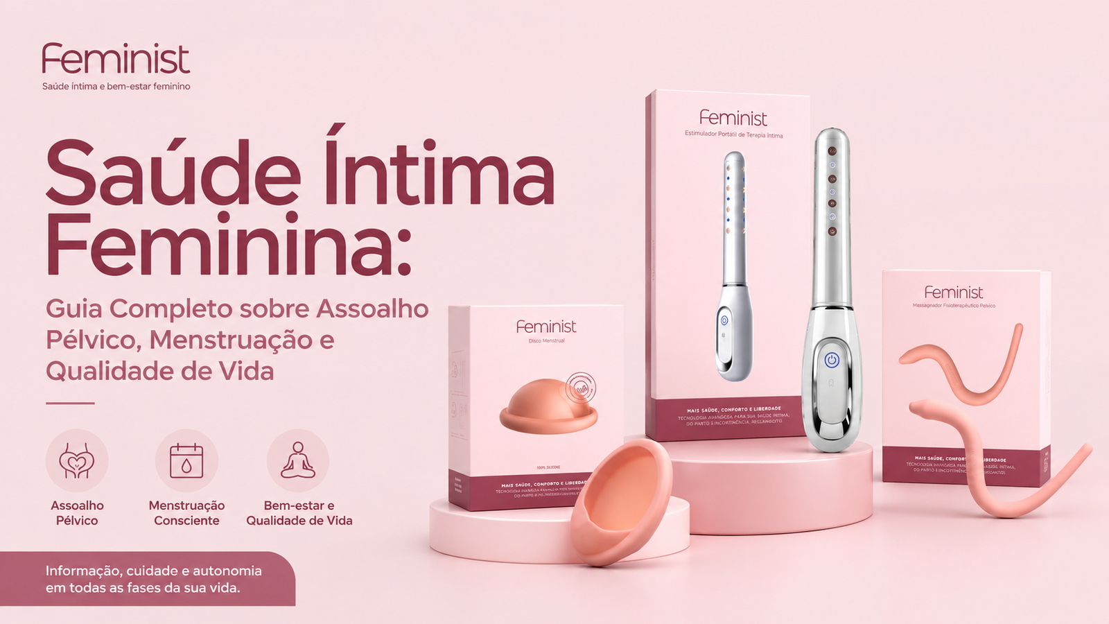 Produtos para saúde íntima feminina