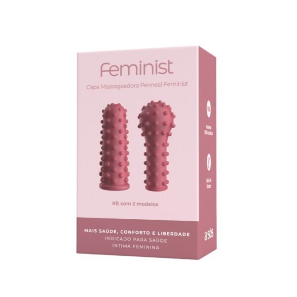 IA4911 Capa massageadora perineal Feminist - kit com 2 modelos