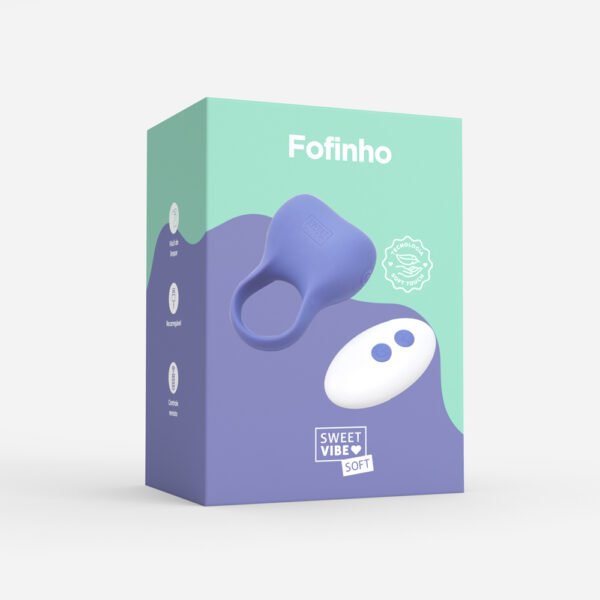 Anel Vibratório com controle Recarregável Sweet Vibe Fofinho