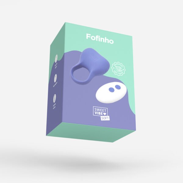 Anel Vibratório com controle Recarregável Sweet Vibe Fofinho