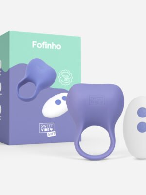 Anel Vibratório com controle Recarregável Sweet Vibe Fofinho