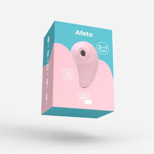 Vibrador e Estimulador de Clitóris Recarregável Sweet Vibe Afeto