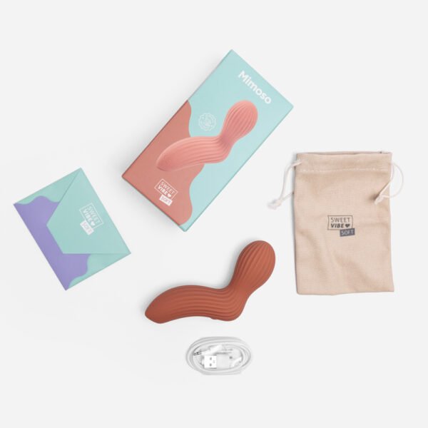 Vibrador e Estimulador Recarregável Sweet Vibe Mimoso