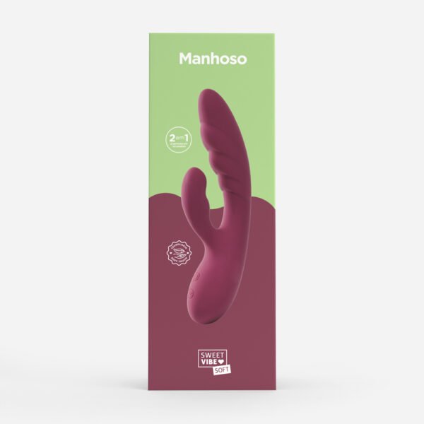 Vibrador Rabbit Recarregável Sweet Vibe Manhoso