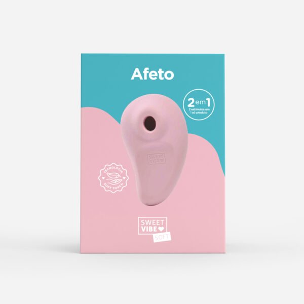 Vibrador e Estimulador de Clitóris Recarregável Sweet Vibe Afeto