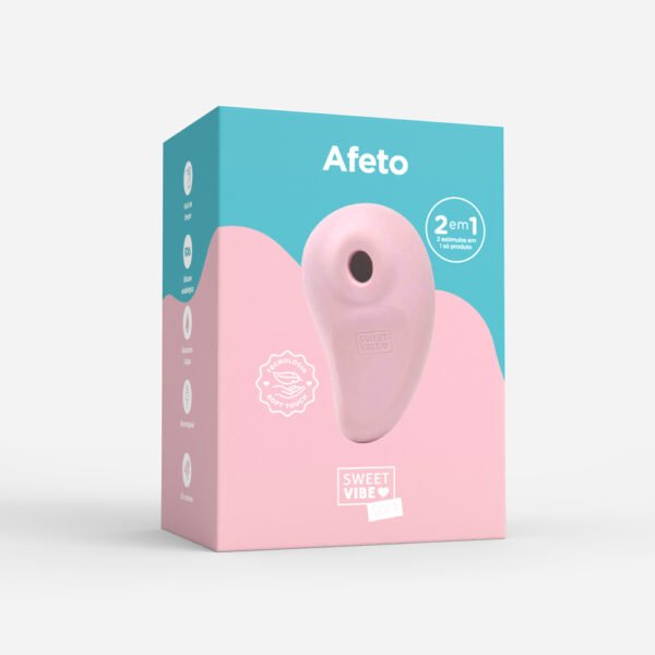 Vibrador e Estimulador de Clitóris Recarregável Sweet Vibe Afeto