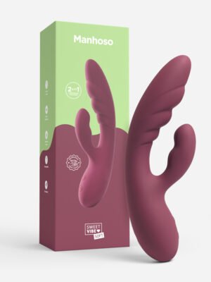 Vibrador Rabbit Recarregável Sweet Vibe Manhoso