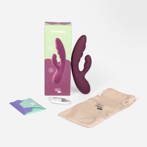 Vibrador Rabbit Recarregável Sweet Vibe Manhoso
